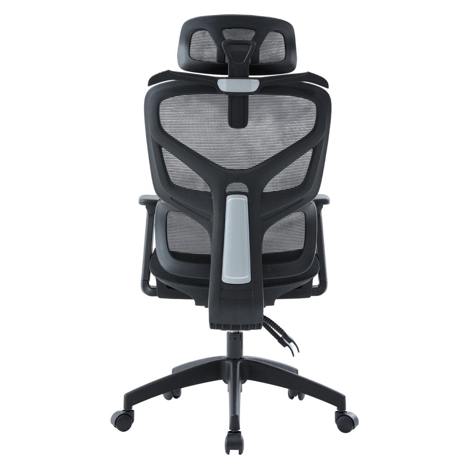 OFFICE CHAIR APEX HM1227.01 BLACK MESH FABRIC & PP 68x68x120-130Hcm.