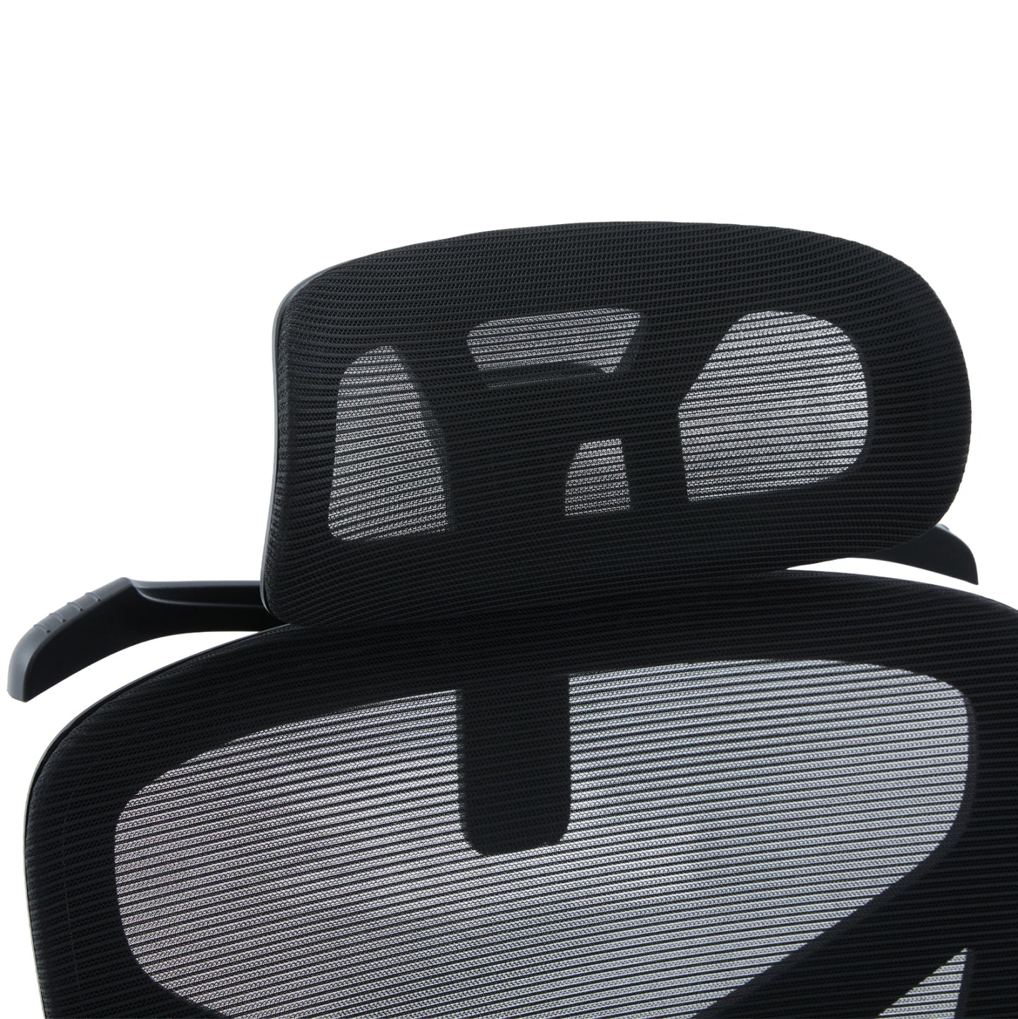 OFFICE CHAIR APEX HM1227.01 BLACK MESH FABRIC & PP 68x68x120-130Hcm.