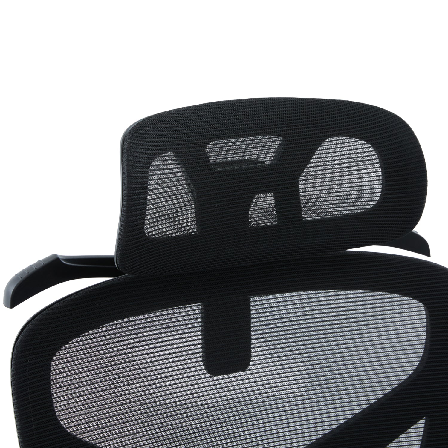OFFICE CHAIR APEX HM1227.01 BLACK MESH FABRIC & PP 68x68x120-130Hcm.