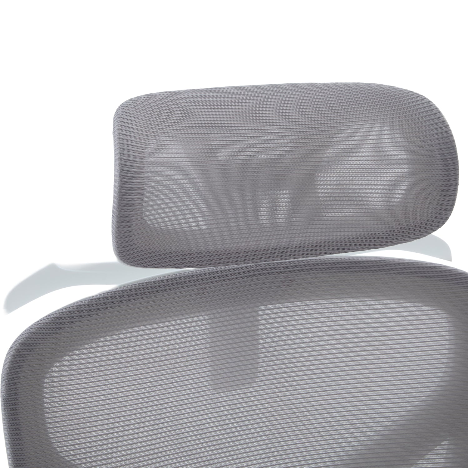OFFICE CHAIR APEX HM1227.02 WHITE PP--LIGHT GREY MESH FABRIC 68x68x120-130Hcm.