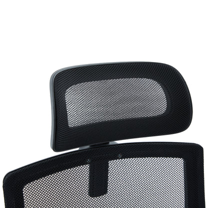 OFFICE CHAIR VELOCITY HM1229.01 BLACK PP & MESH FABRIC 61x62x123Hcm.
