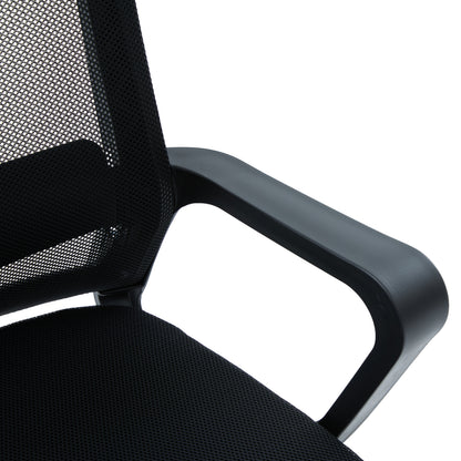 OFFICE CHAIR VELOCITY HM1229.01 BLACK PP & MESH FABRIC 61x62x123Hcm.
