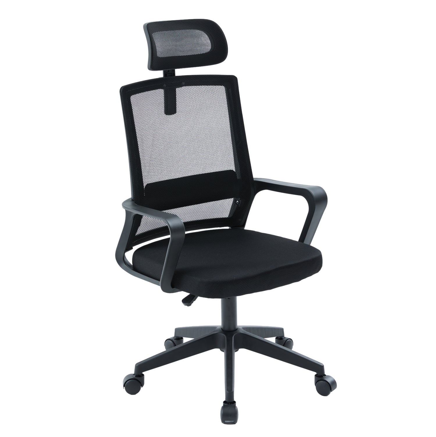 OFFICE CHAIR VELOCITY HM1229.01 BLACK PP & MESH FABRIC 61x62x123Hcm.