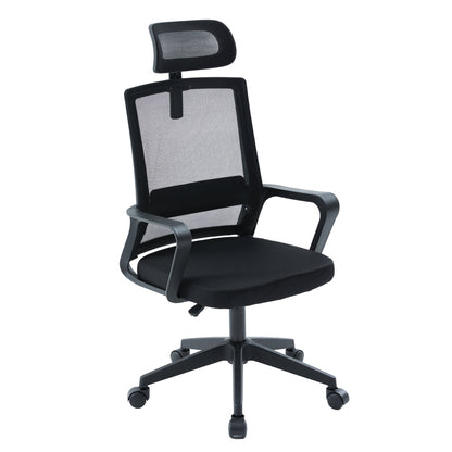 OFFICE CHAIR VELOCITY HM1229.01 BLACK PP & MESH FABRIC 61x62x123Hcm.