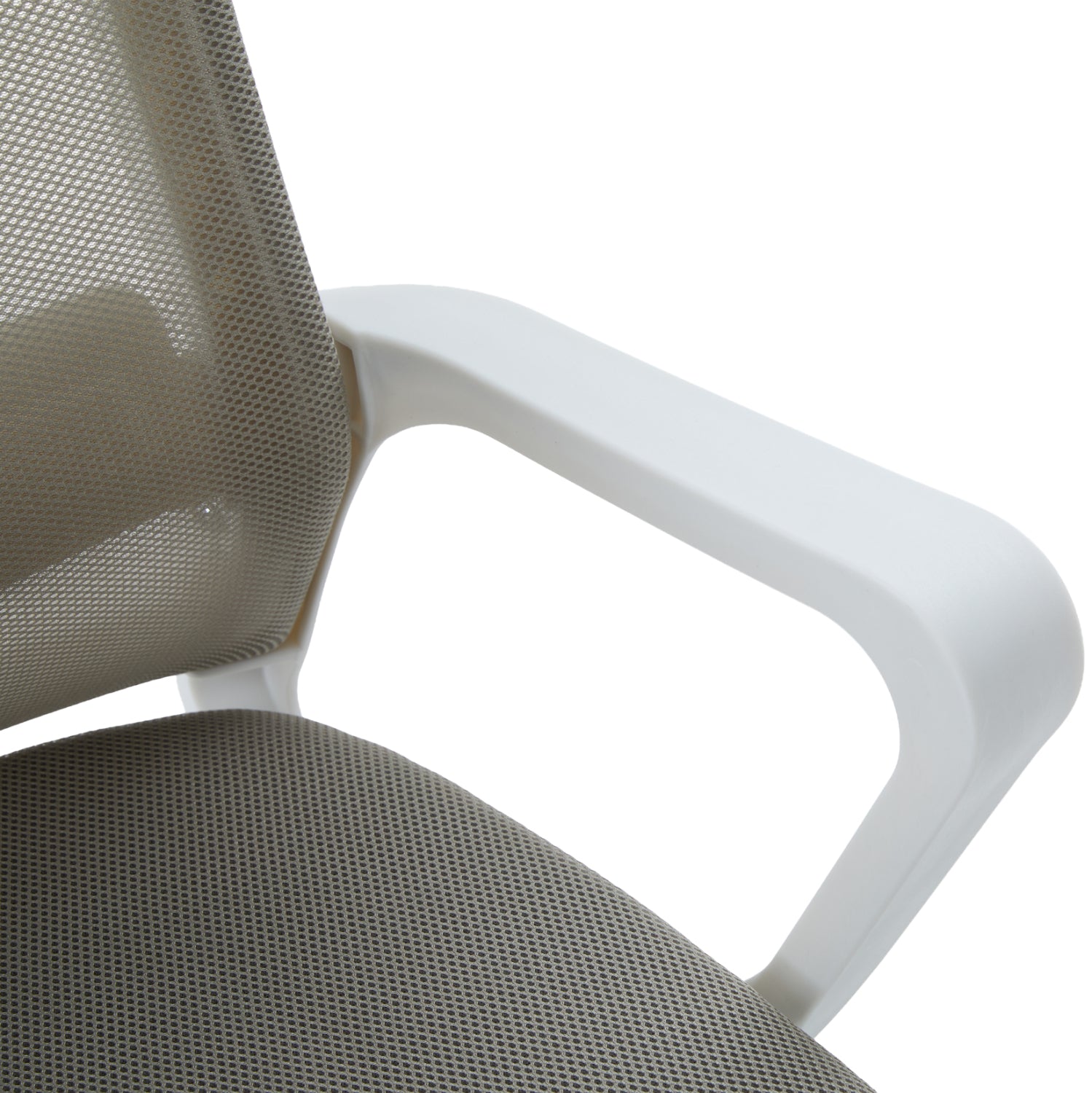 OFFICE CHAIR VELOCITY HM1229.02 WHITE PP--LIGHT GREY MESH FABRIC 61x62x123Hcm.