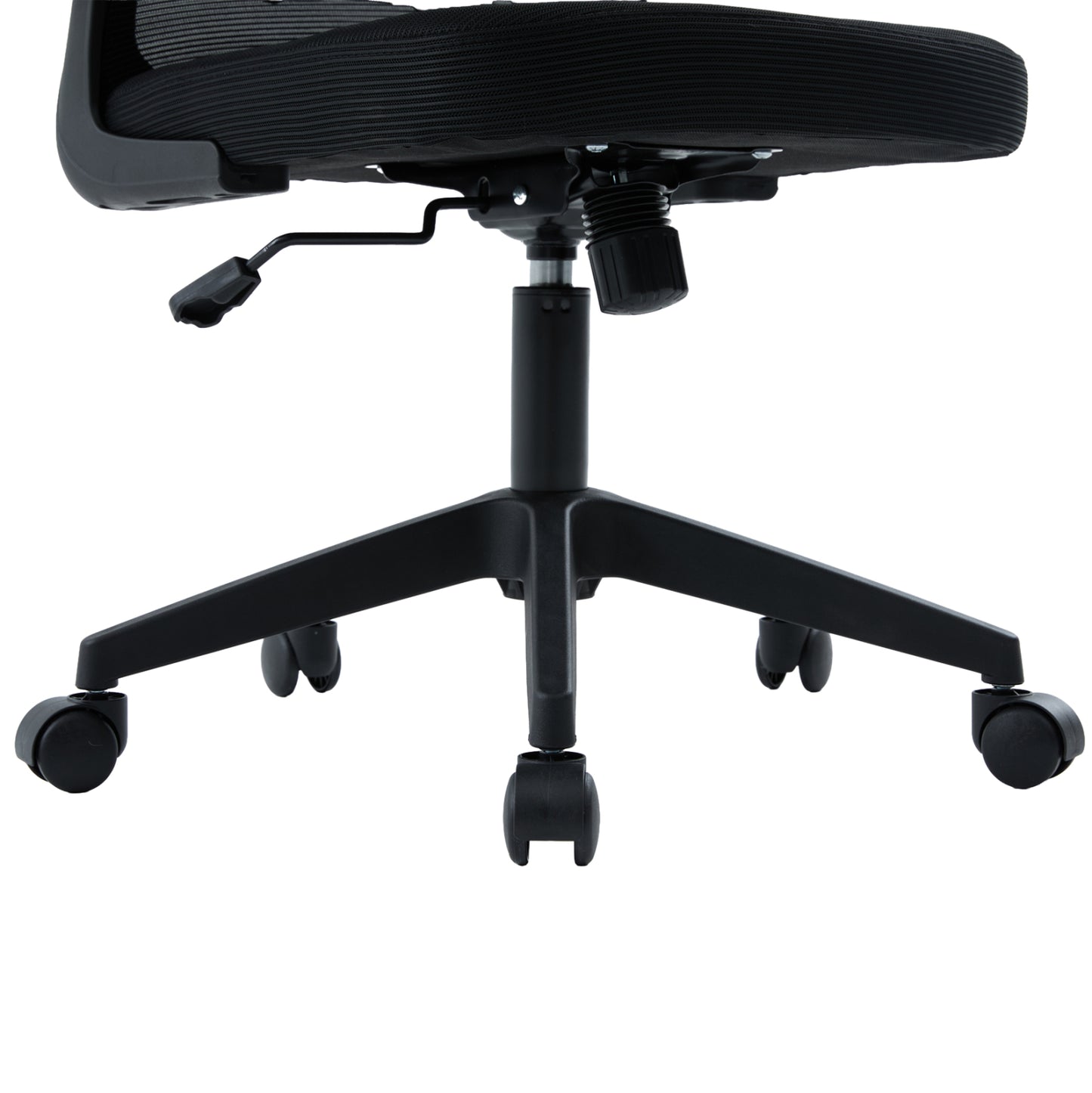 OFFICE CHAIR FLOATER HM1230.01 BLACK MESH FABRIC & PP 62x62x106-116Hcm.
