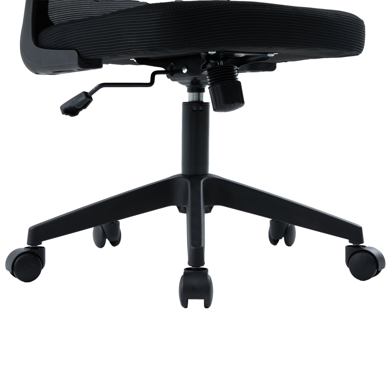 OFFICE CHAIR FLOATER HM1230.01 BLACK MESH FABRIC & PP 62x62x106-116Hcm.