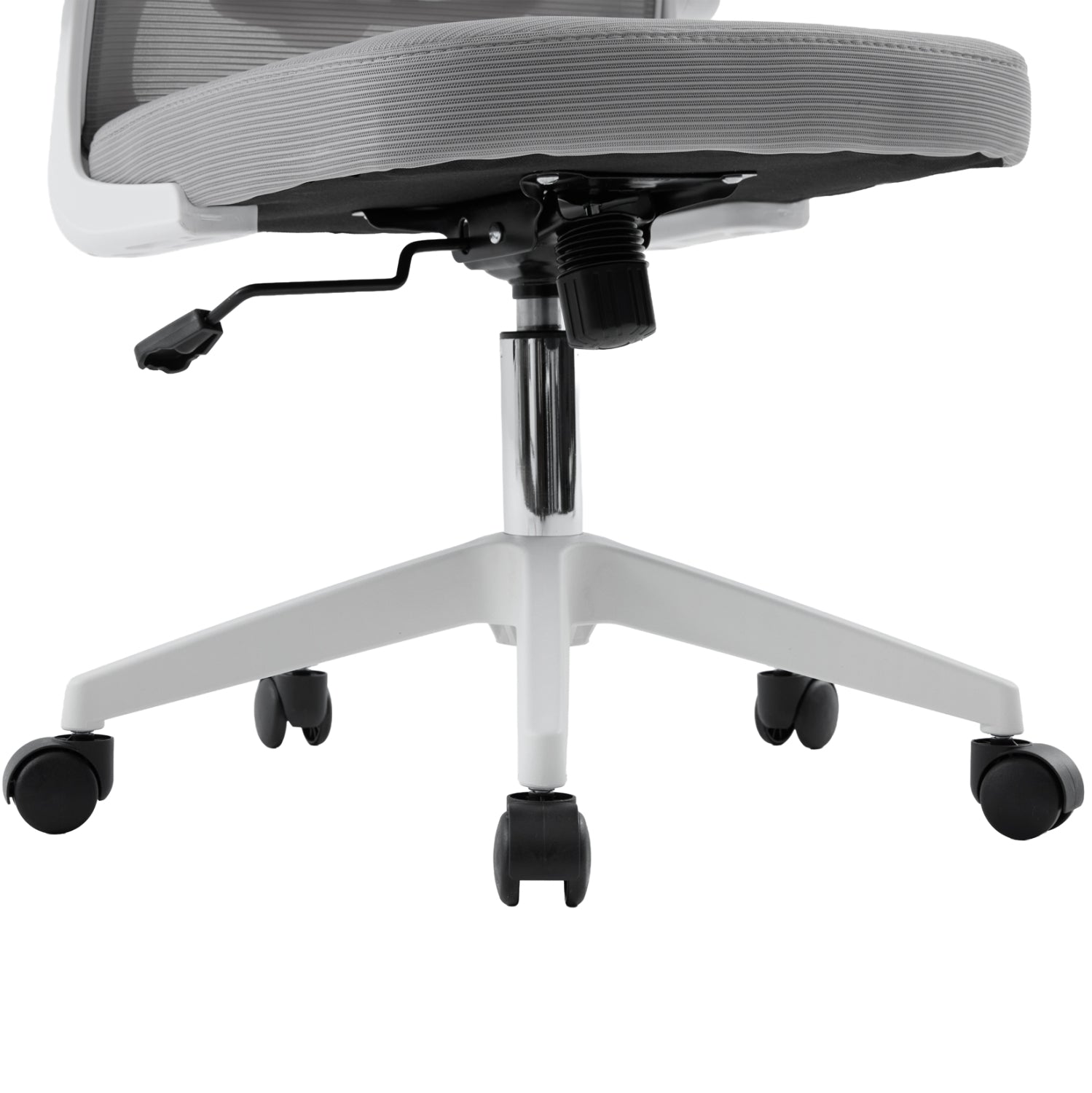 OFFICE CHAIR FLOATER HM1230.02 WHITE PP--LIGHT GREY MESH 62x62x106-116Hcm.