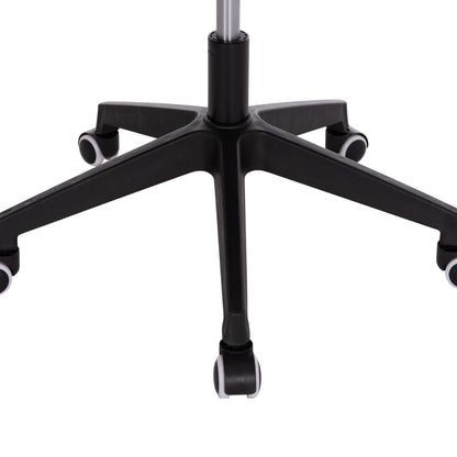 OFFICE CHAIR BASTON HM18236.01 BLACK MESH FABRIC & PP FRAME 64x60x117-127Hcm.