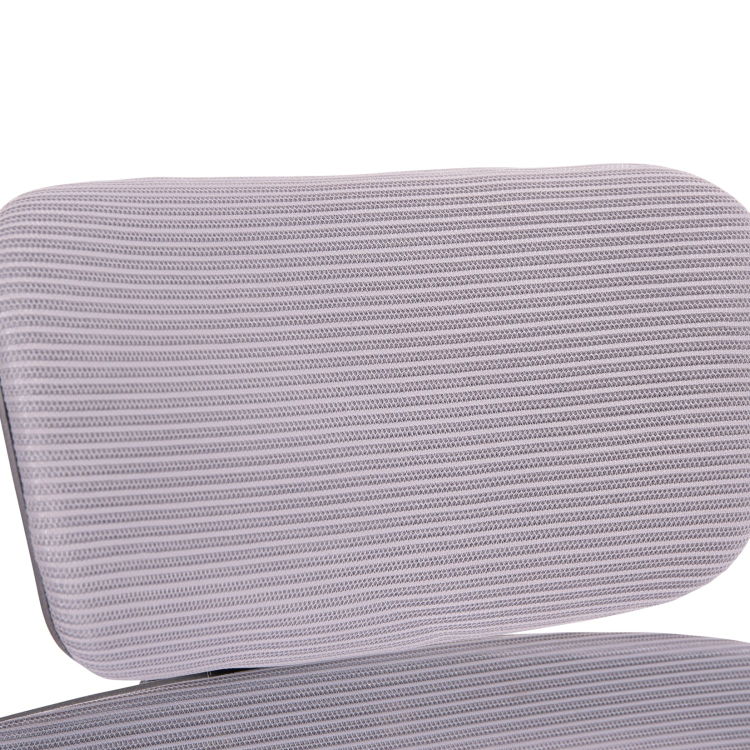 OFFICE CHAIR BASTON HM18236.02 GREY MESH FABRIC & BLACK PP FRAME 64x60x127Hcm.