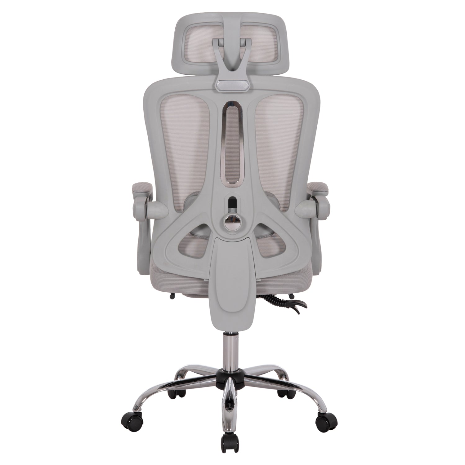 OFFICE CHAIR BARNET HM18258.02 GREY MESH-GREY FRAME NYLON 61x62x123Hcm.