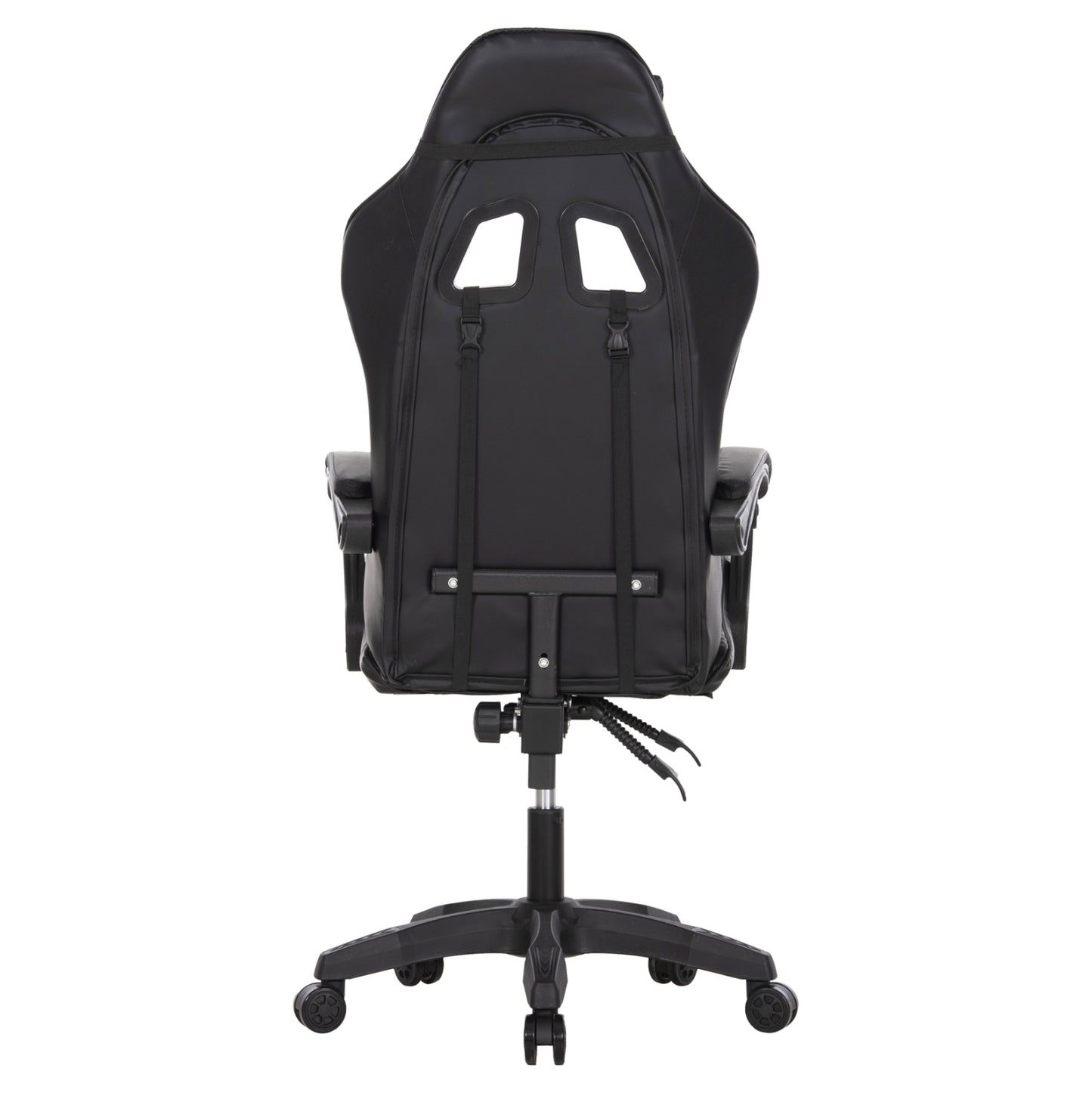 GAMING CHAIR MANCER HM1194 BLACK PU-BLACK POLYPROPYLENE 59x69x125Hcm.