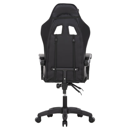 GAMING CHAIR MANCER HM1194 BLACK PU-BLACK POLYPROPYLENE 59x69x125Hcm.