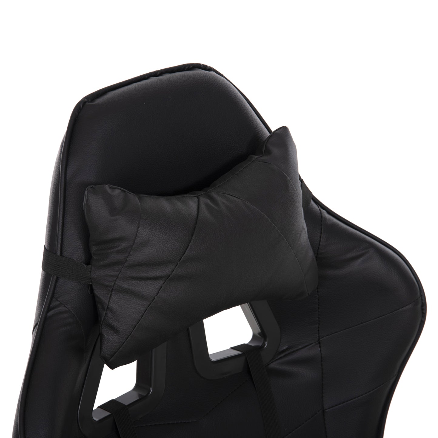 GAMING CHAIR MANCER HM1194 BLACK PU-BLACK POLYPROPYLENE 59x69x125Hcm.