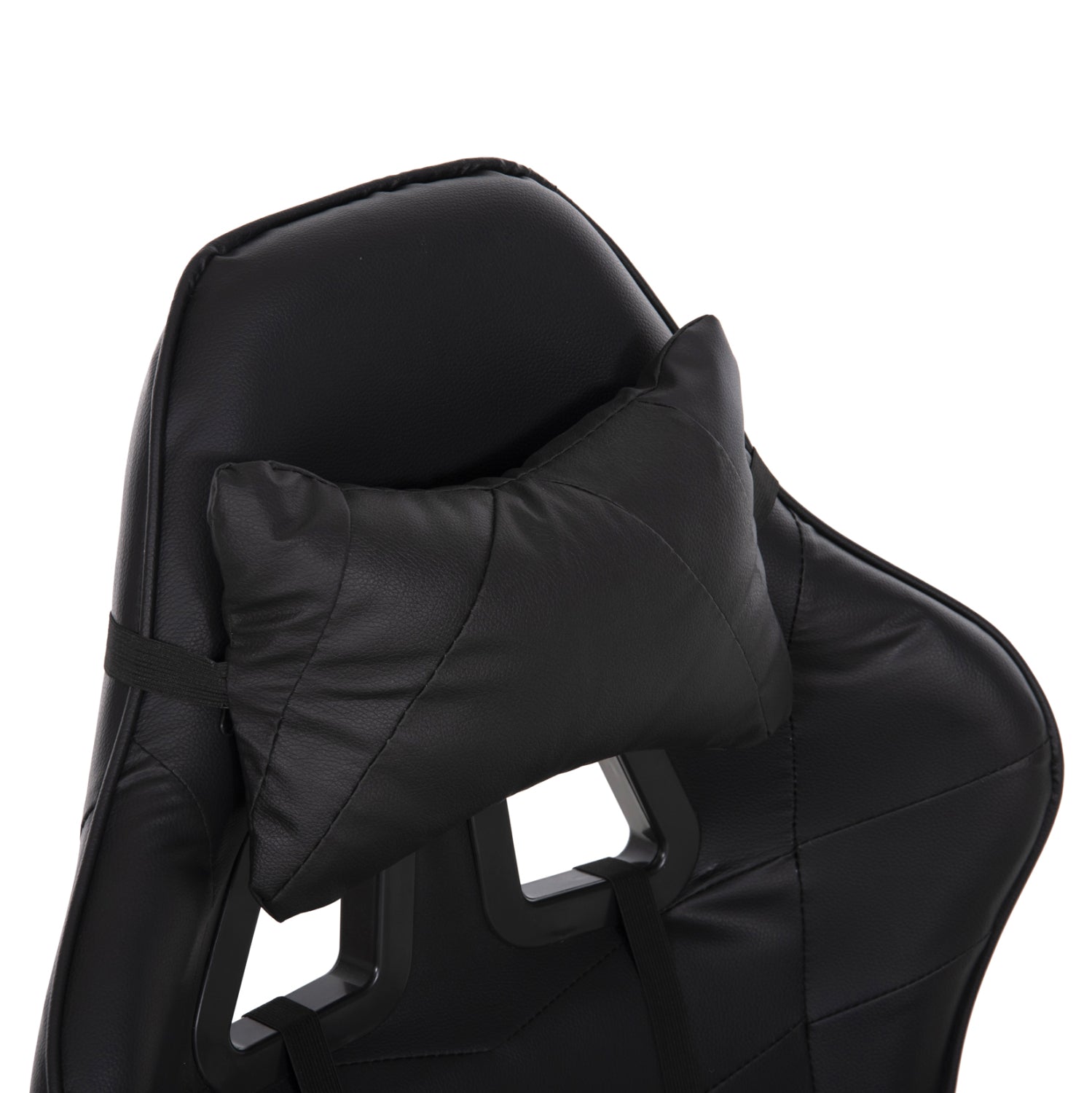 GAMING CHAIR MANCER HM1194 BLACK PU-BLACK POLYPROPYLENE 59x69x125Hcm.