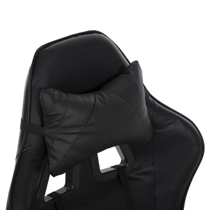 GAMING CHAIR MANCER HM1194 BLACK PU-BLACK POLYPROPYLENE 59x69x125Hcm.