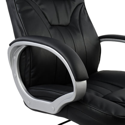 Manager's office chair HM1025.01 with chromed base 65x71x106,5 cm.