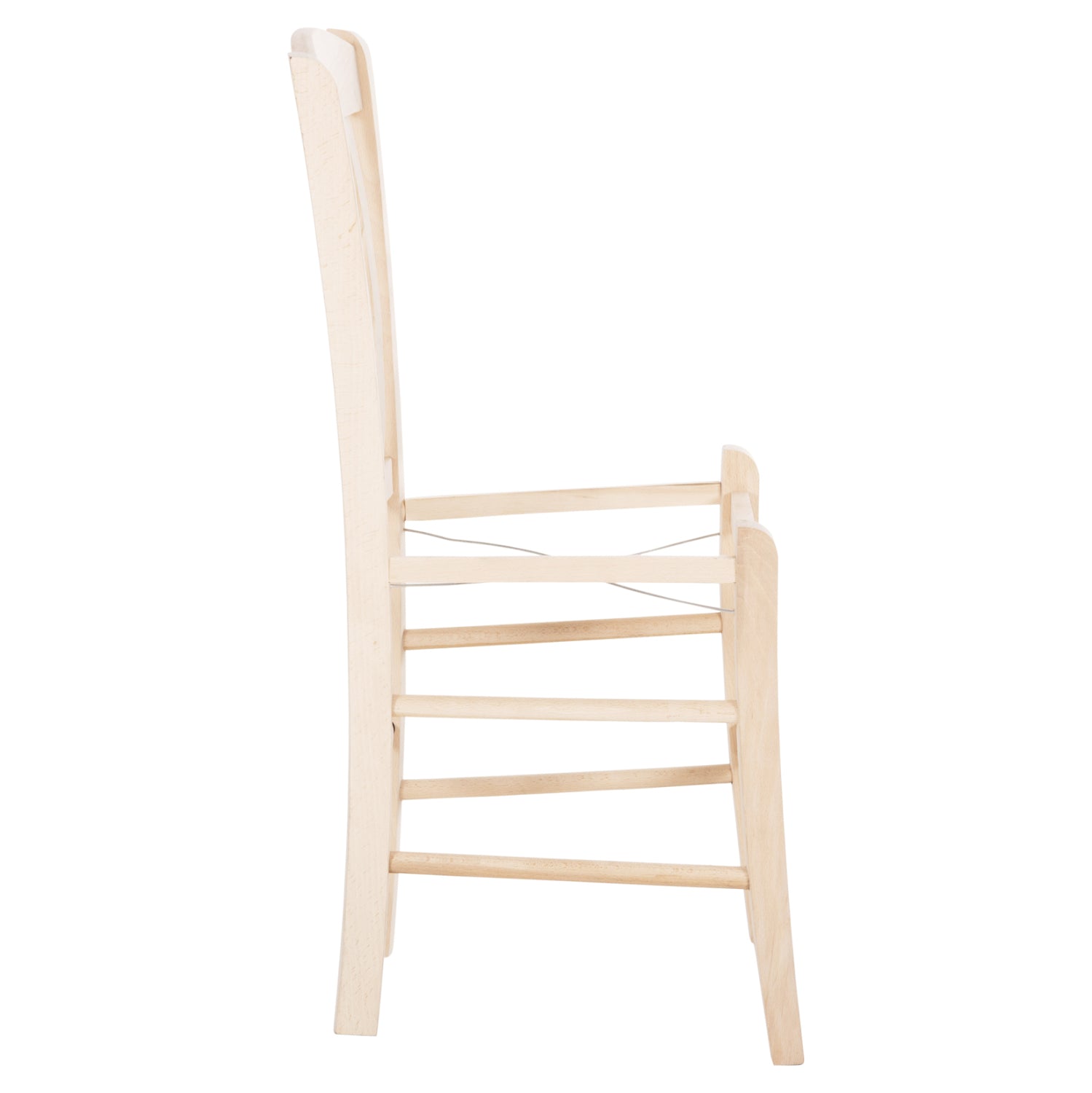 CHAIR MONTE HM5588.02 BEECH WOOD IMPREGNATED-UNPAINTED 40x41x87Hcm.FRAME ONLY