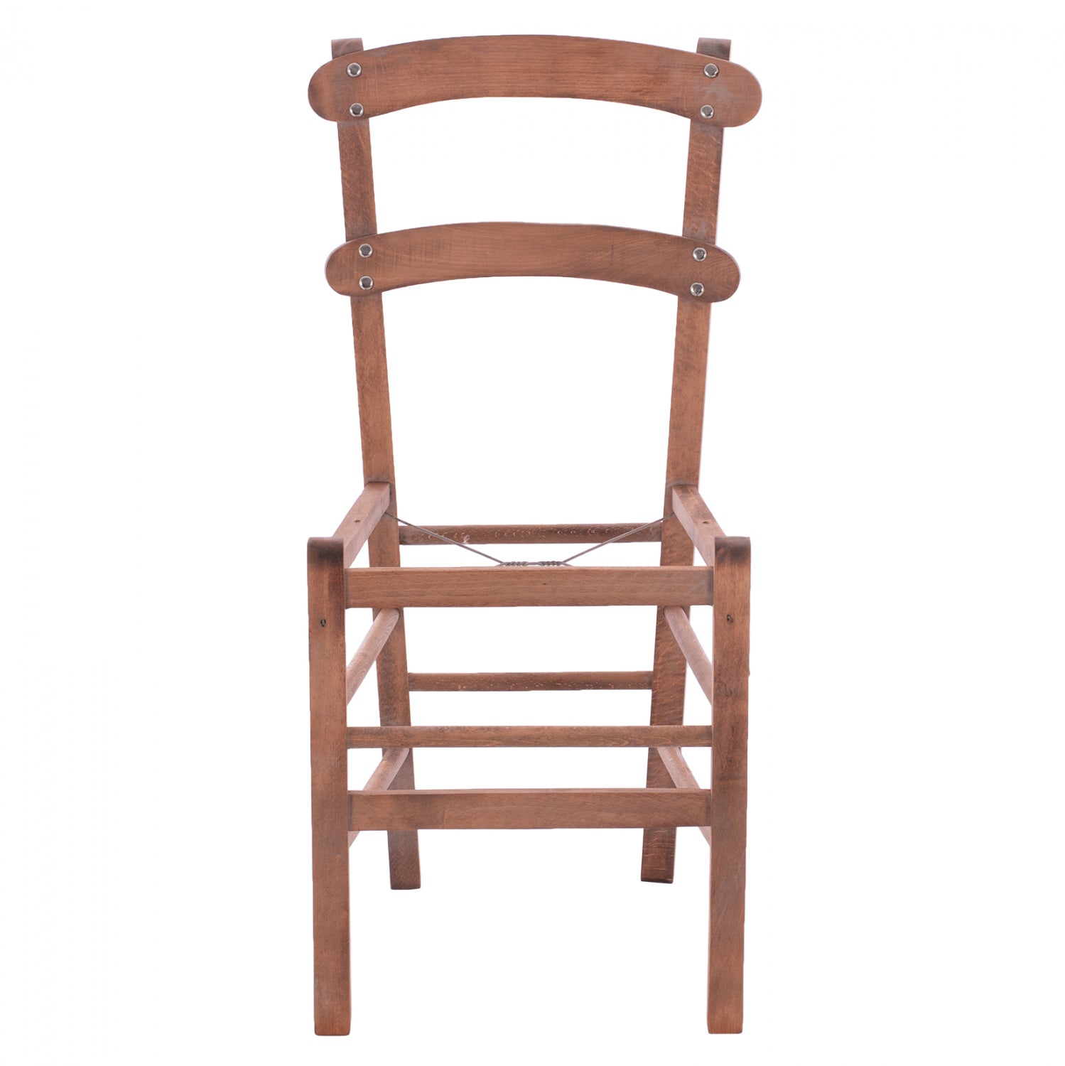 TRADITIONAL COFFEE SHOP CHAIR GENTRY HM5576.01 BEECH WOOD WITH IMPREGNATION IN WALNUT 40x38x88Hcm.