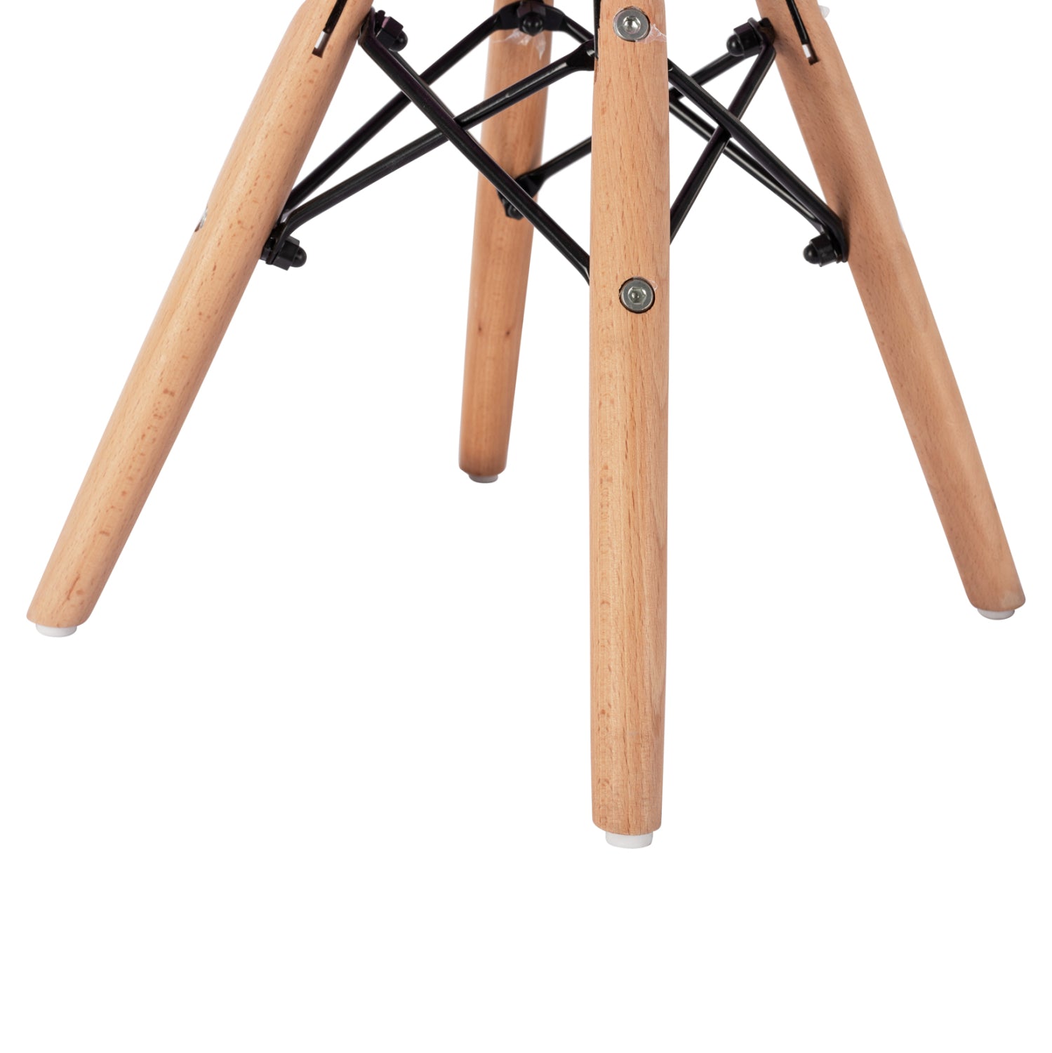 Chair Twist Kid HM8453.05 with wooden legs & seat Pink PP 30,5x33x59 cm