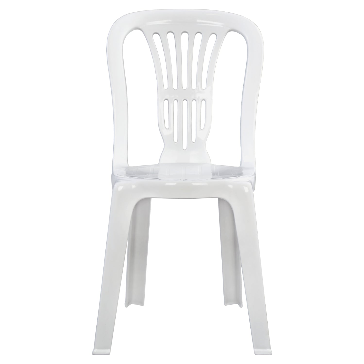 Pastic chair Vienna White 303002010  44x50x87 cm