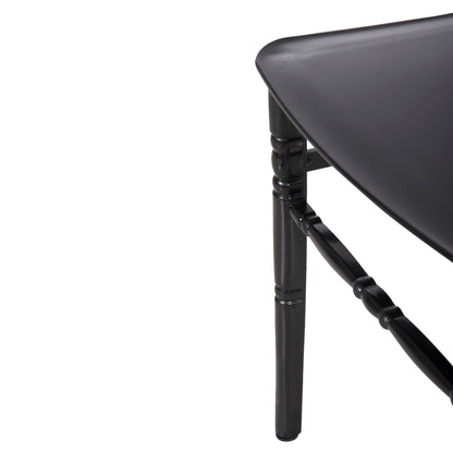 POLYPROPYLENE CATERING CHAIR TIFFANY NEW HM8058.07 GLOSSY BLACK 42x48x88,5Hcm.