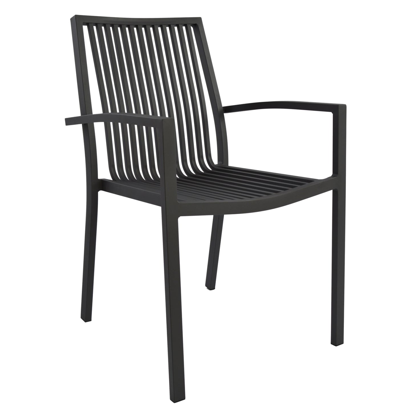 DINING CHAIR BRONCA HM5130.02 GREY ALUMINUM 54,2x59x83,5Hcm.