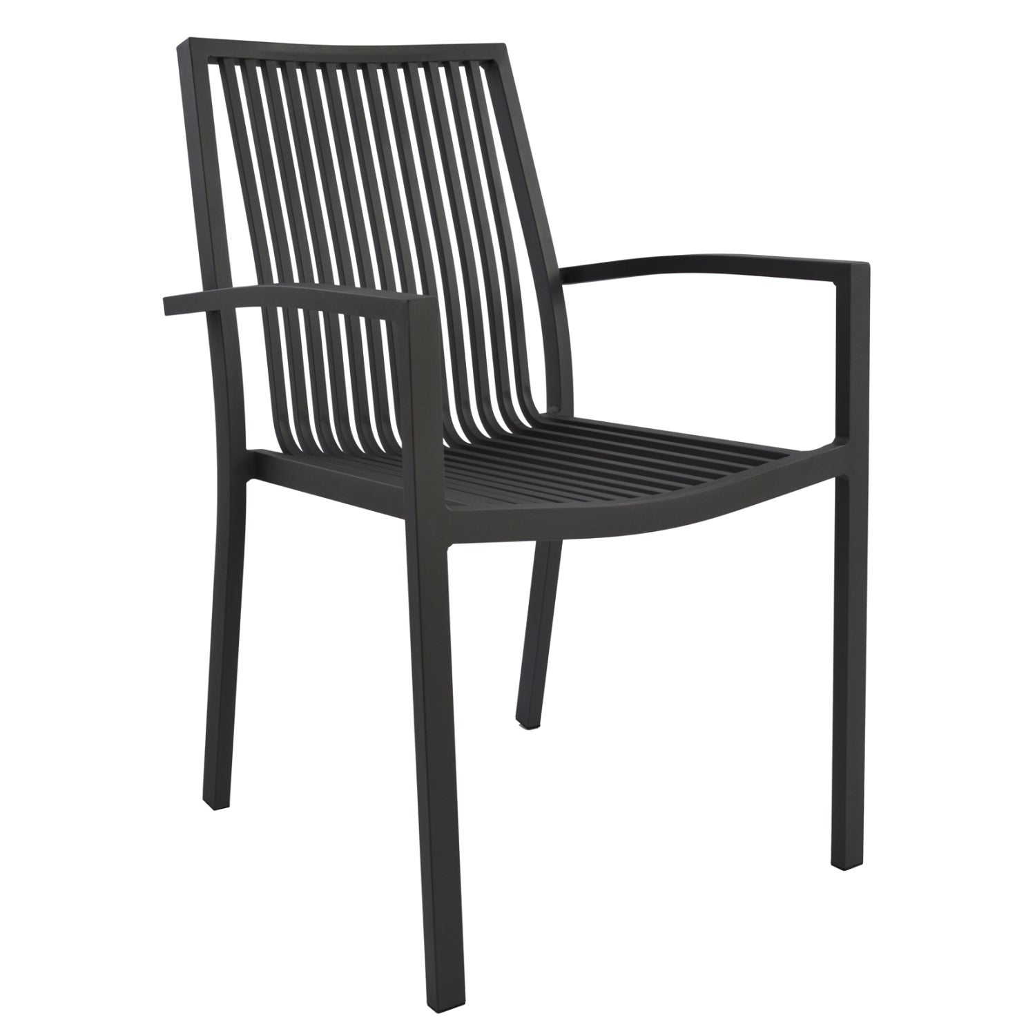 DINING CHAIR BRONCA HM5130.02 GREY ALUMINUM 54,2x59x83,5Hcm.