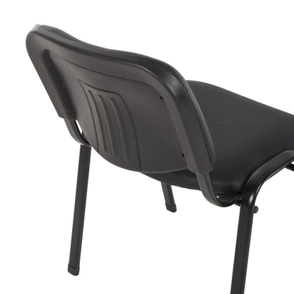 Conference chair HM1010.01 with Black PU 53,5x60x77cm