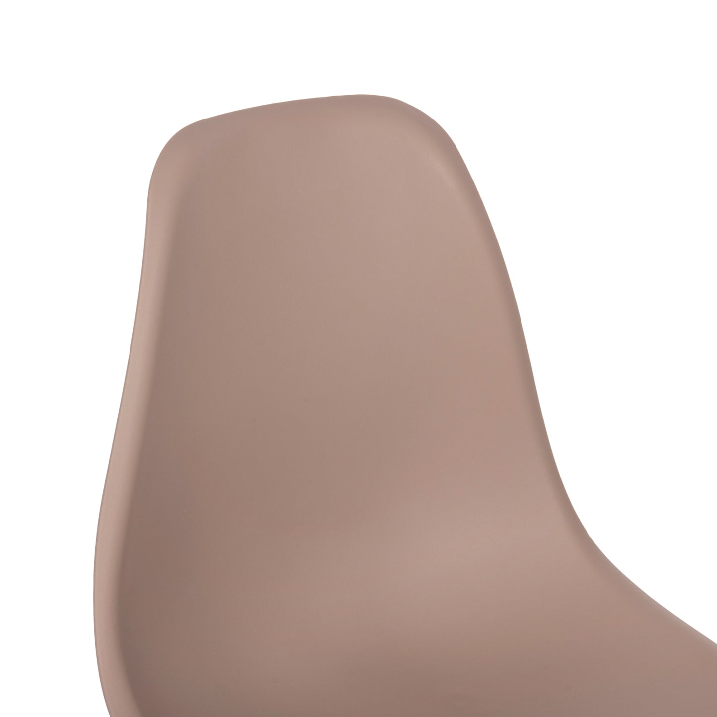 DINING CHAIR 2PCS TWIST HM8460.55 CAPPUCCINO PP--BEECH WOOD 46x50x82Hcm.