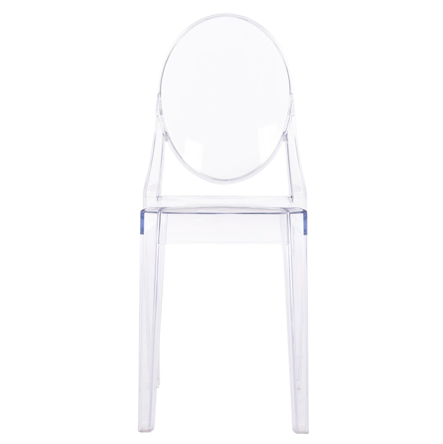 DINING CHAIR ACRYLIC ARAMIS HM0170 TRANSPARENT 34.5x50x90Hcm