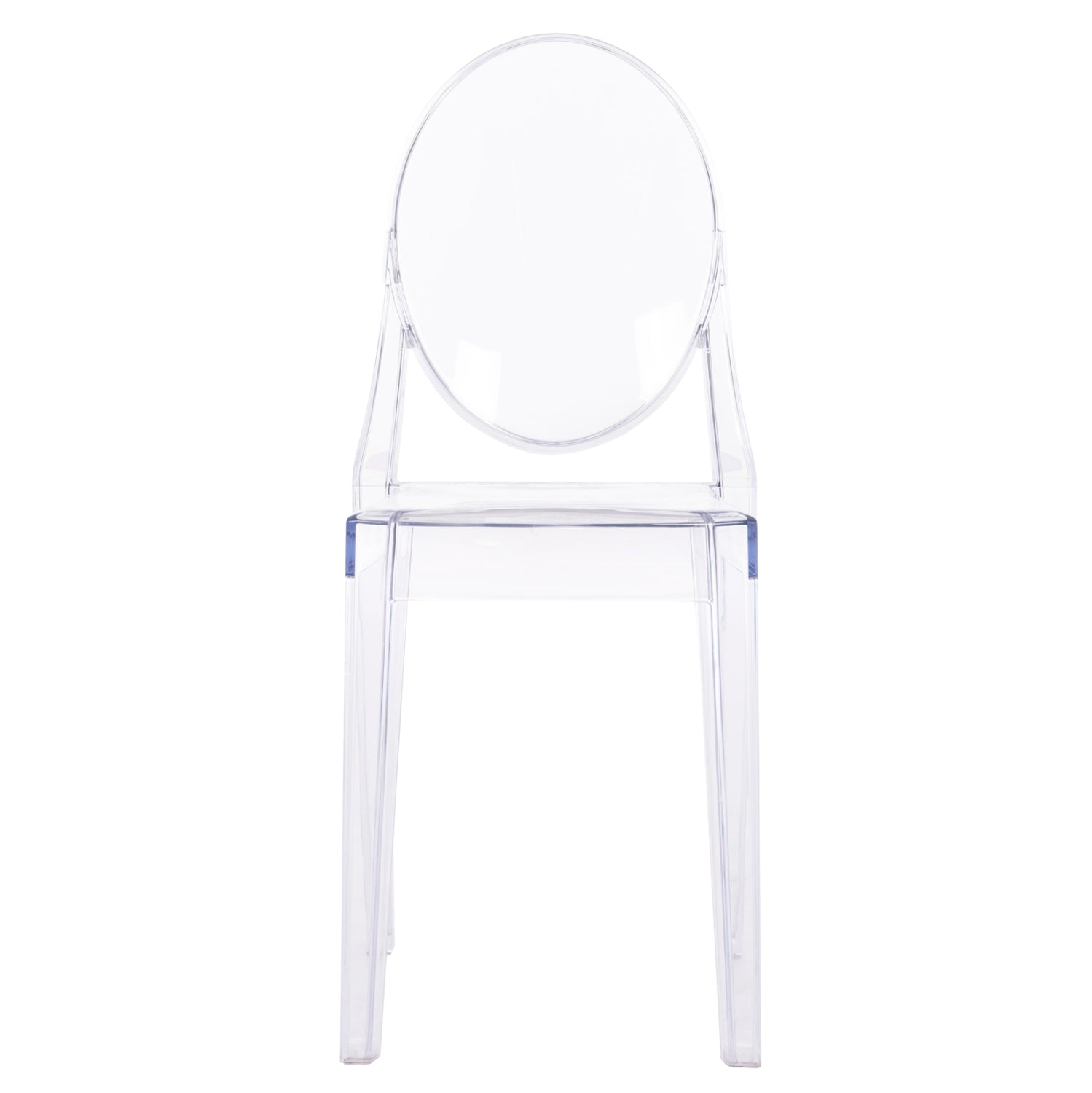 DINING CHAIR ACRYLIC ARAMIS HM0170 TRANSPARENT 34.5x50x90Hcm