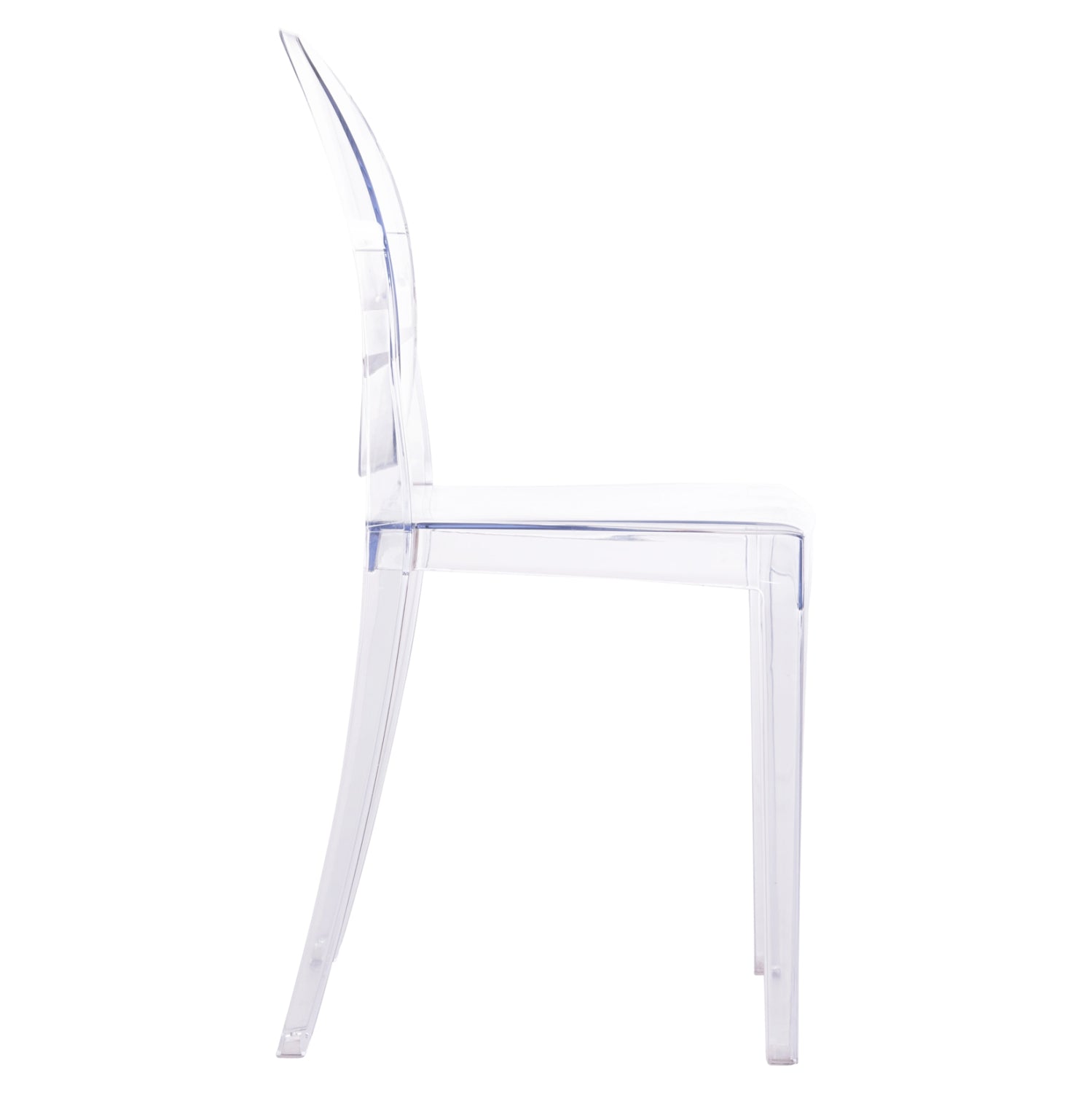 DINING CHAIR ACRYLIC ARAMIS HM0170 TRANSPARENT 34.5x50x90Hcm