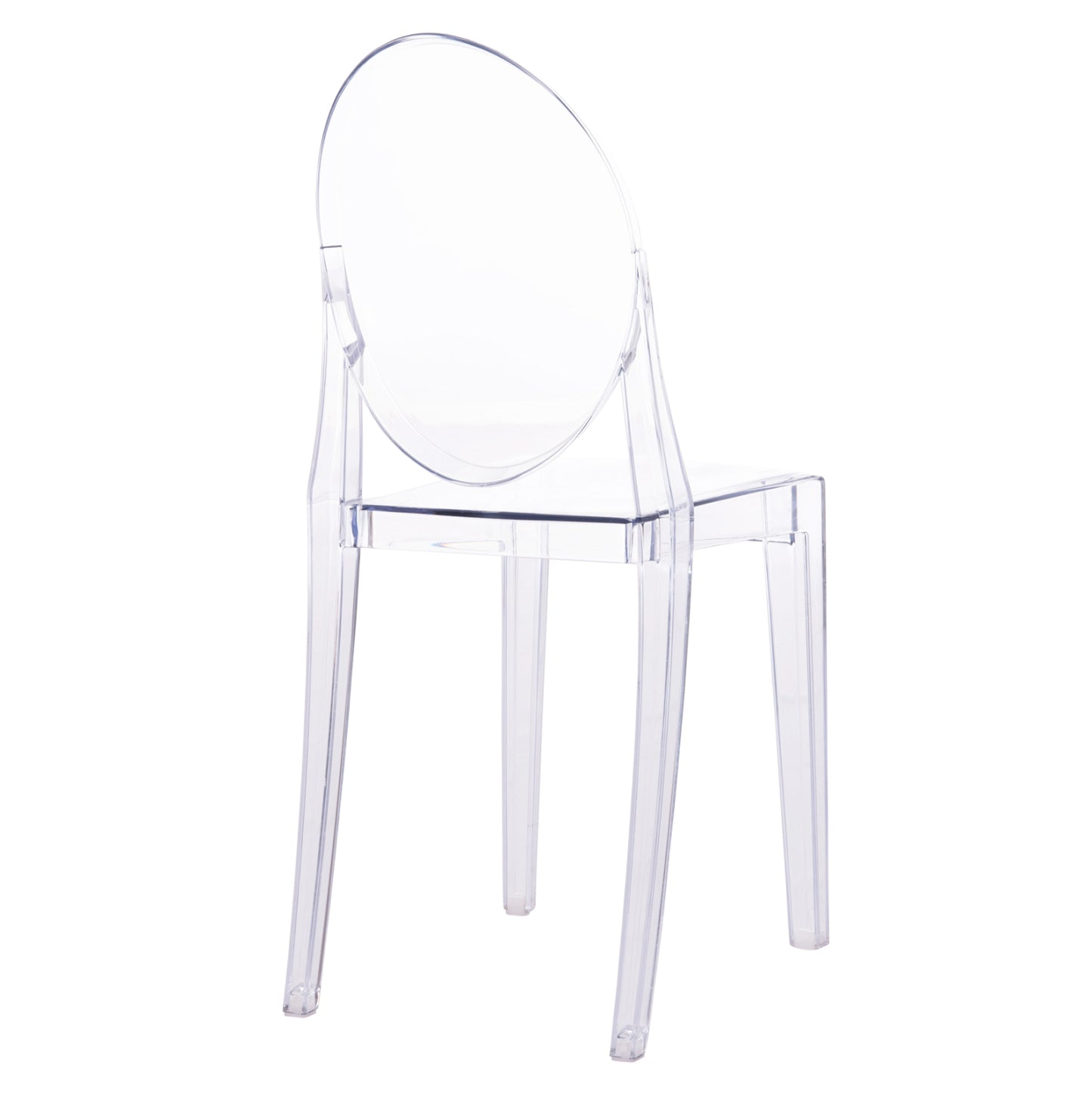 DINING CHAIR ACRYLIC ARAMIS HM0170 TRANSPARENT 34.5x50x90Hcm
