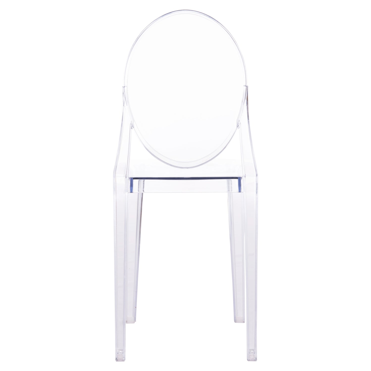 DINING CHAIR ACRYLIC ARAMIS HM0170 TRANSPARENT 34.5x50x90Hcm