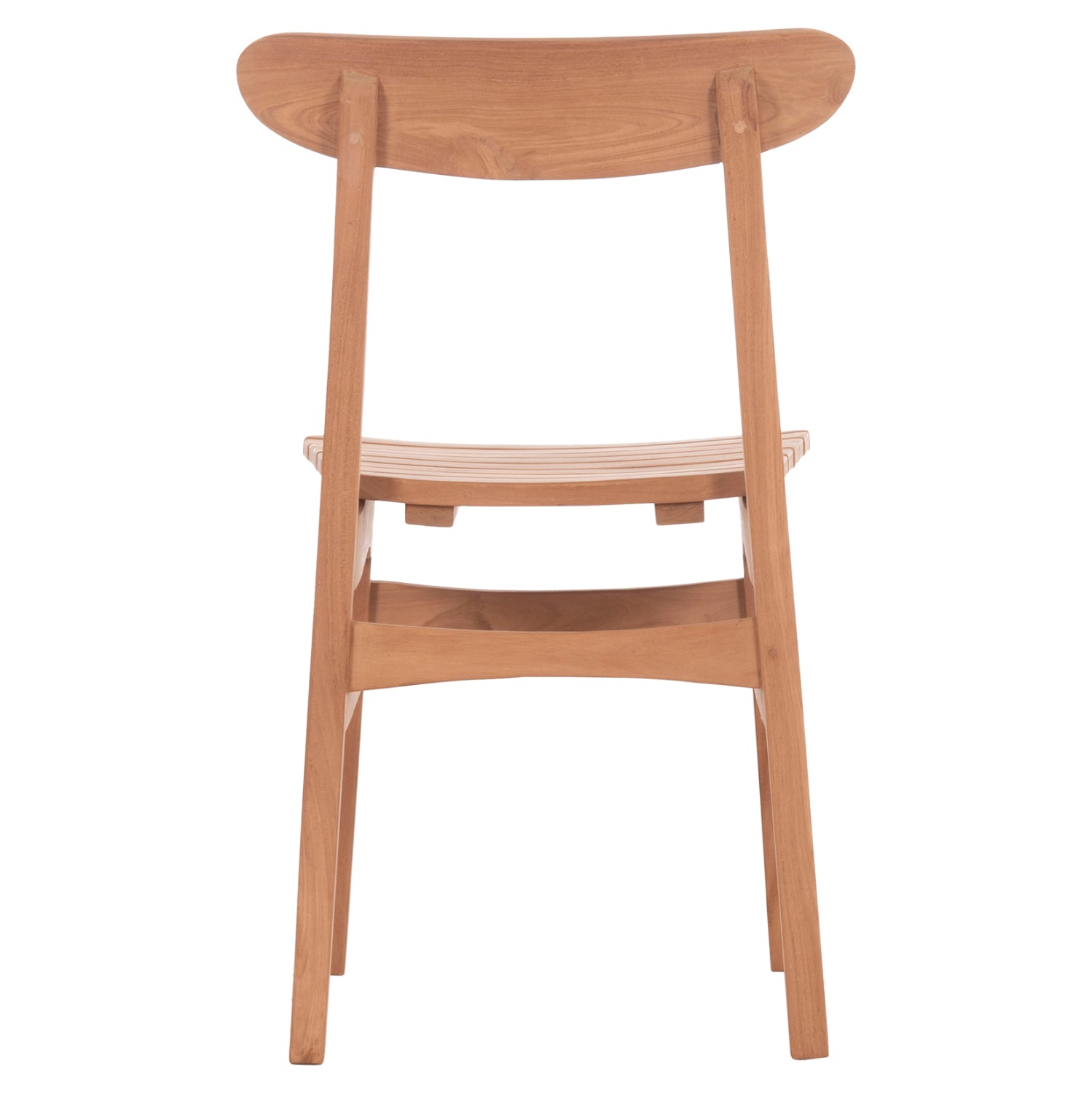 OUTDOOR DINING CHAIR ROBBIE HM18115 TEAK WOOD--NATURAL COLOR 48x51x82Hcm.