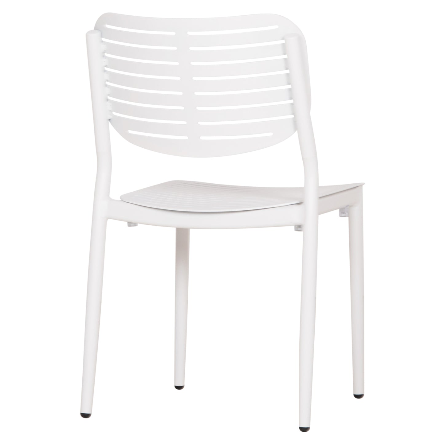 DINING CHAIR HILLIARD HM6645.02 ALUMINUM IN WHITE COLOR 46x54x78Hcm