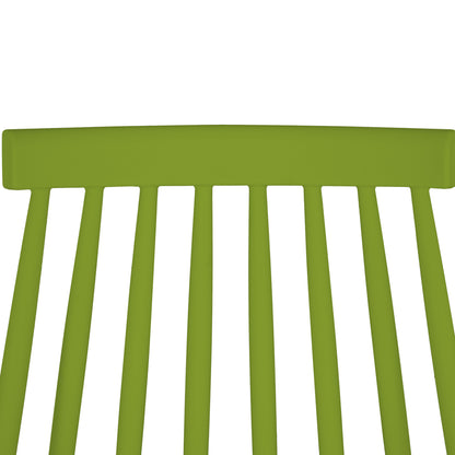 Dining chair HM8052.08 Vanessa green with metallic legs 42,5x47x81,5cm