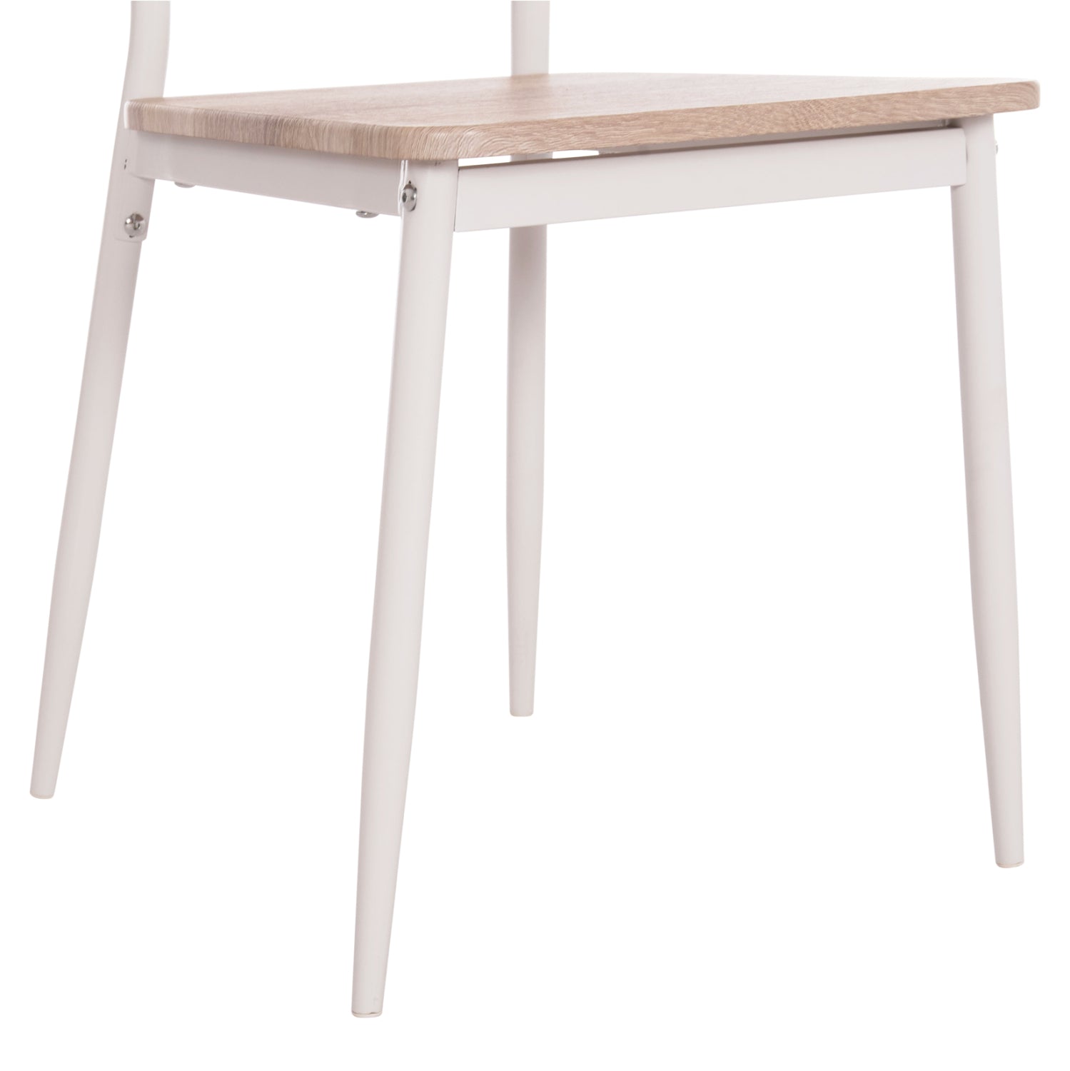 DINING CHAIR PAGET HM8373.02 SONAMA COLOR--WHITE METAL LEGS 40x49x87,5Hcm.