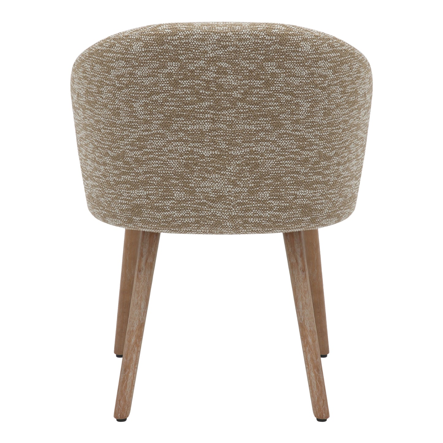 DINING CHAIR RIG HM9979.01 BEECH WOOD LEGS IN WHITEWASH-BEIGE FABRIC 59x58,5x72,5Hcm.