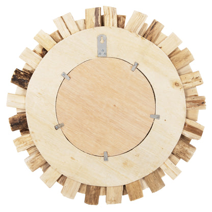 WALL MIRROR HM7719 DRIFTWOOD NATURAL 50X5X50H