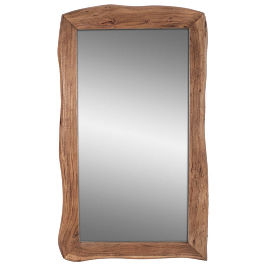Mirror HM8186.11 from solid acacia wood Natural 140Χ80Χ4