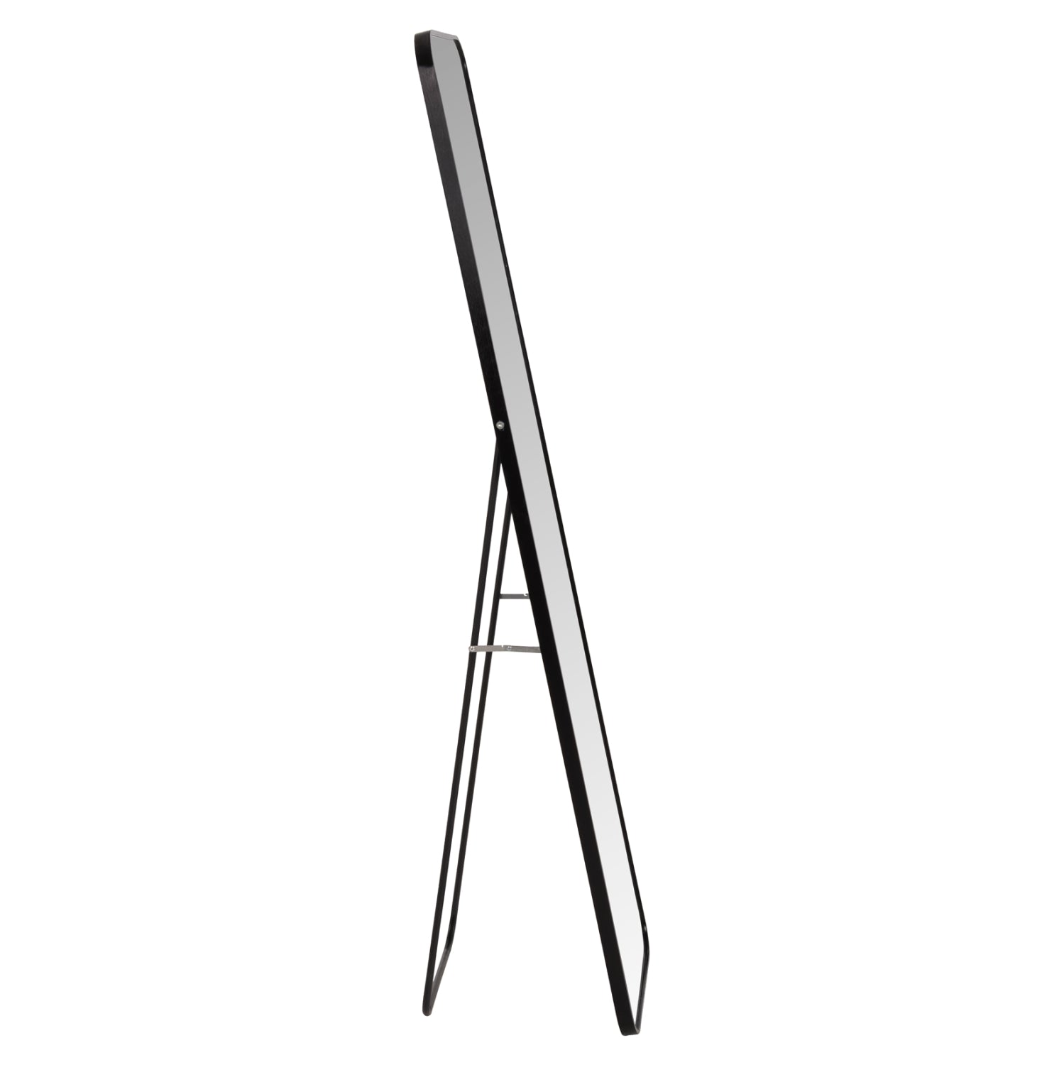 FLOOR STANDING MIRROR BOELY HM9577.01 ALUMINUM FRAME IN BLACK COLOR 40x35x160Hcm.