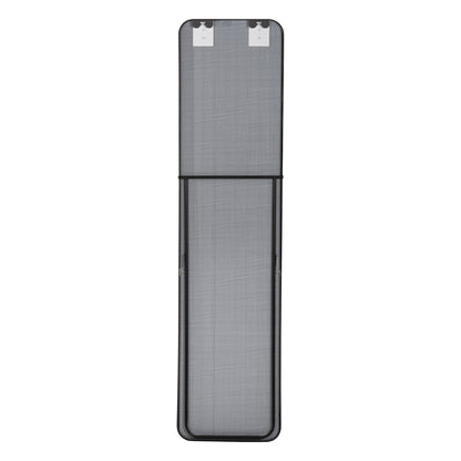FLOOR STANDING MIRROR BOELY HM9577.01 ALUMINUM FRAME IN BLACK COLOR 40x35x160Hcm.