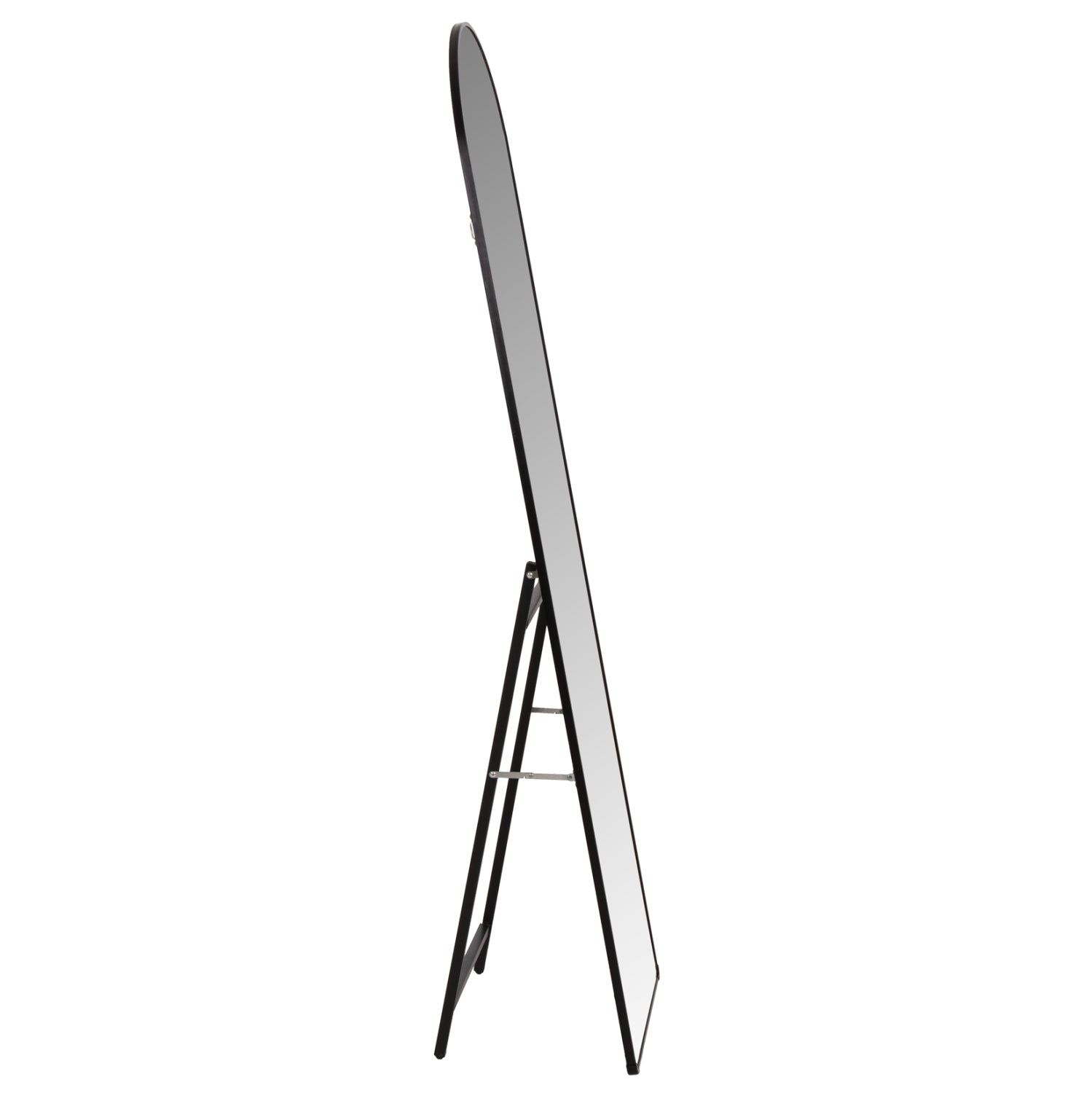 FLOOR STANDING MIRROR JOELY HM9578.01 ALUMINUM FRAME IN BLACK COLOR 40x31x160Hcm.