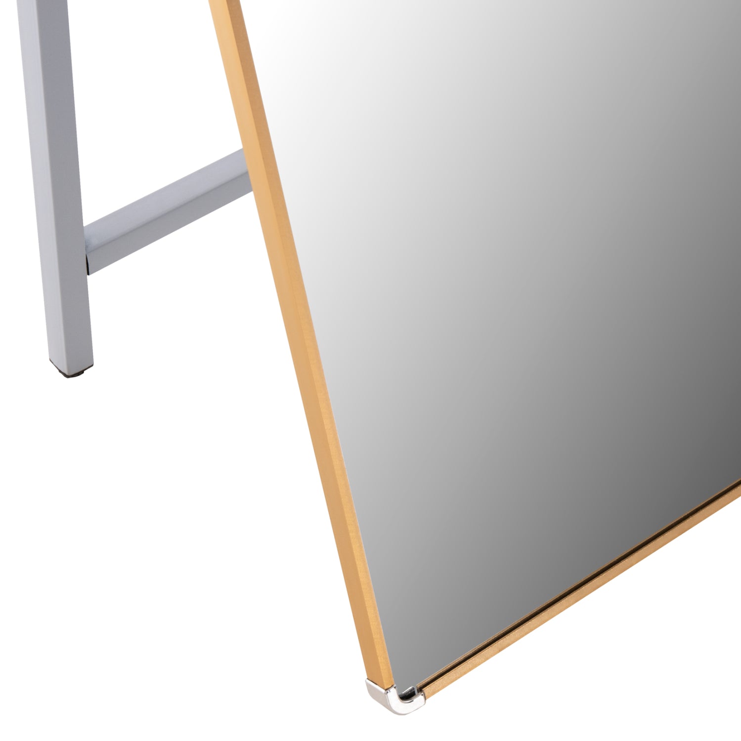 FLOOR STANDING MIRROR JOELY HM9578.30 ALUMINUM FRAME IN GOLD COLOR 40x31x160Hcm.