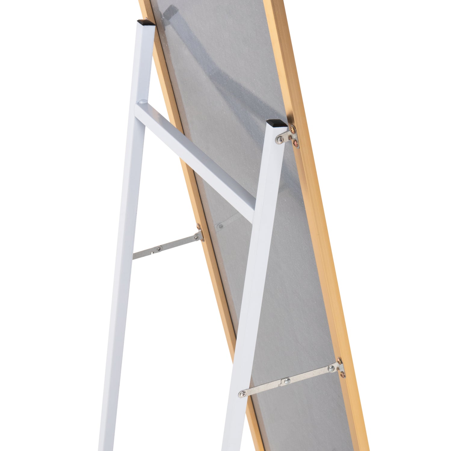 FLOOR STANDING MIRROR JOELY HM9578.30 ALUMINUM FRAME IN GOLD COLOR 40x31x160Hcm.