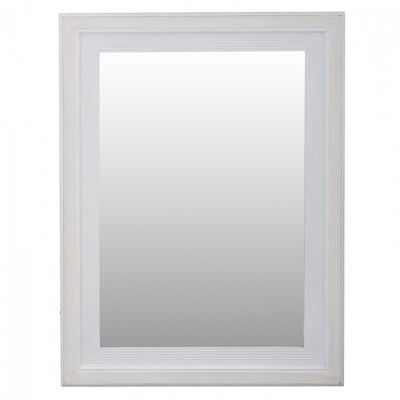 MIRROR HM7191 WHITE PATINA 60Χ2Χ80 cm.