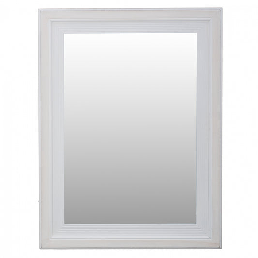 MIRROR HM7191 WHITE PATINA 60Χ2Χ80 cm.