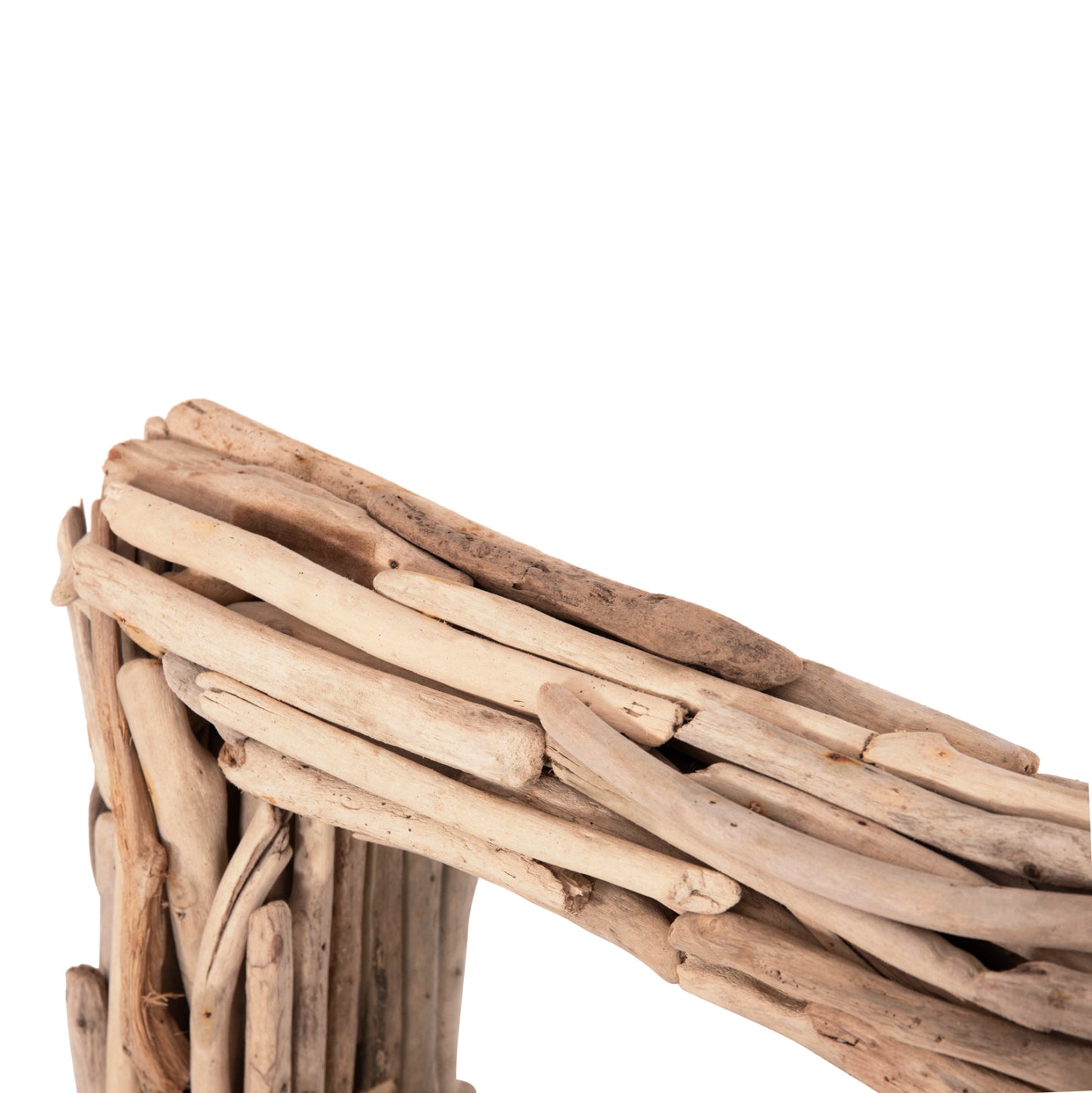 WALL MIRROR TWIGS HM4440 DRIFTWOOD IN NATURAL COLOR 62x10x82Hcm.